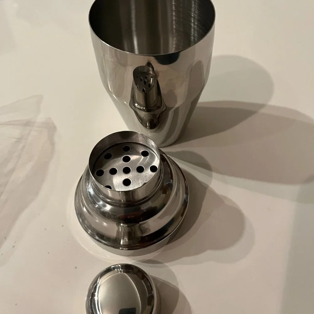 Bar Sets‎ with Cocktail Shaker Shot Glasses Cards & Dice (SET OF TWO / new)